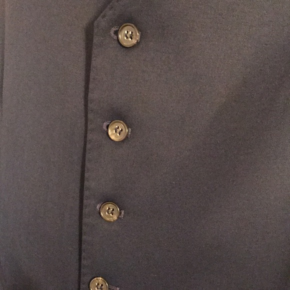 Navy blue Dress Vest - Picture 17 of 17